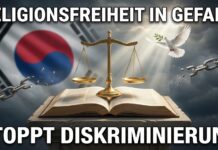 Shincheonji warnt vor Eingriffen in Religionsfreiheit in Südkorea